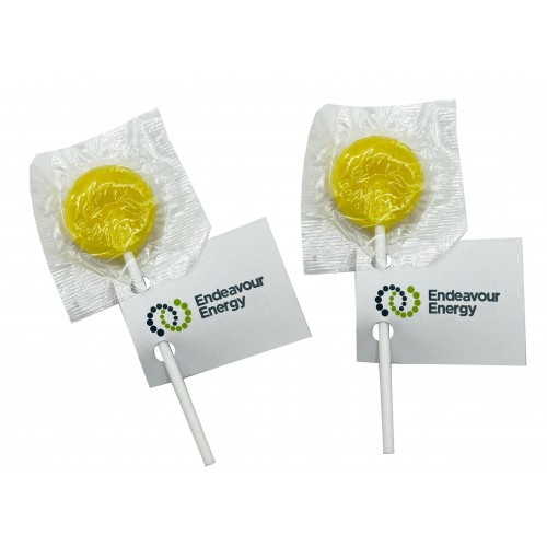 SMALL BRANDED LOLLIPOP